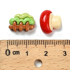 Undurchsichtigen Cabochons&nbsp;LS-RESI-I068-06