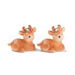Weihnachtsanhänger aus undurchsichtigem Harz&nbsp;RESI-D057-06P