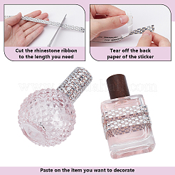 Glas Hotfix Strass&nbsp;DIY-WH0622-549B