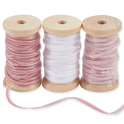 3 rouleau de ruban de velours 3 couleurs&nbsp;OCOR-CP0001-20B