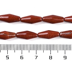 Natürliche rote Jaspis Perlen Stränge&nbsp;G-L604-C01-01