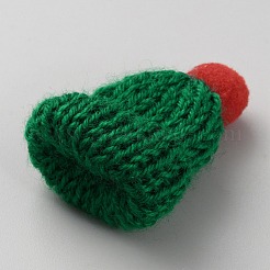 Mini chapeaux de fil de laine à tricoter&nbsp;AJEW-WH0542-78B