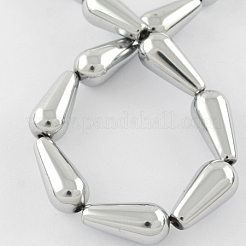 Non magnetici perle ematite sintetico fili&nbsp;G-Q882-8x5mm-M