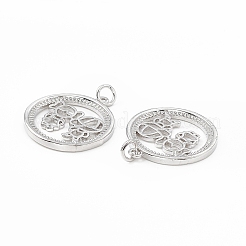 Pendente in ottone&nbsp;KK-E068-VB199