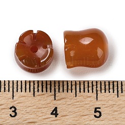 Perle di corniola naturale (tinte e riscaldate).&nbsp;G-G109-01C