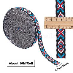Jacquard-Polyesterbänder im Ethno-Stil&nbsp;SRIB-GF0001-14