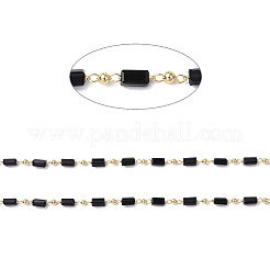 Chaînes de perles de verre faites à la main de 3.28 pied&nbsp;X-CHC-F008-B05