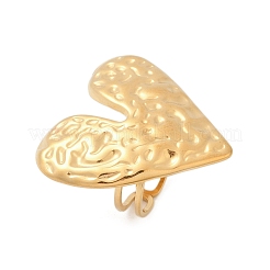 Anillos de puño de acero inoxidable 304&nbsp;RJEW-D306-16G