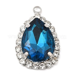Anhänger aus Glas und Strass&nbsp;KK-Q777-34P