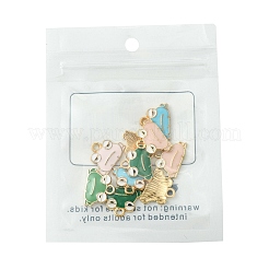 10 Stück 5 Arten Legierung Emaille Anhänger&nbsp;FIND-FS0002-32