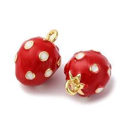 Charms del esmalte de bronce&nbsp;KK-I276-27G-01