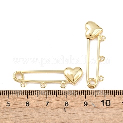 Risultati spilla in ottone a forma di cuore&nbsp;LS-KK-Z132-01G-01