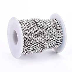 Chaînes en strass en acier inoxydable 304&nbsp;STAS-T055-12P-A