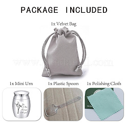 Kit d'urne funéraire en alliage&nbsp;AJEW-CN0001-10Q