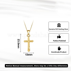 925 pendentif texturé en argent sterling&nbsp;SE-CBA9BBC-04G