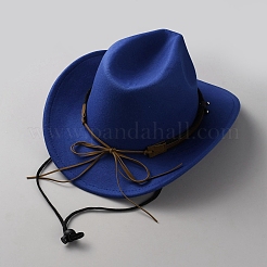 Chapeau de cowboy en polyester&nbsp;AJEW-WH0481-611D