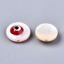 Cuentas de concha naturales de agua dulce&nbsp;SHEL-T018-10D