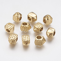 Perles européennes en acier inoxydable 304 avec placage ionique (IP)&nbsp;STAS-J022-037G