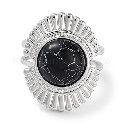 Ionenplattierung (IP) 304 Edelstahlring&nbsp;RJEW-B059-07P-05