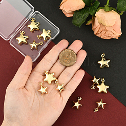 12pcs 2 Arten Messinganhänger&nbsp;KK-BBC0022-55