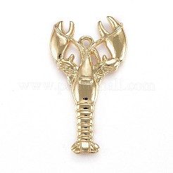 Tibetischer stil Aluminium Anhänger & Charms&nbsp;TIBEP-A040-020G-NR