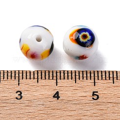 Handgemachte Glasperlen Millefiori&nbsp;LAMP-R003-02B-06