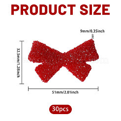 30 Stück opake Harz-Cabochons&nbsp;CRES-CA0001-30A