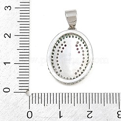 Ottone micro spianare pendenti zirconi&nbsp;CU-CBAAB9C-04P