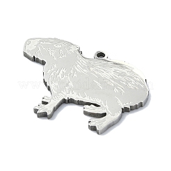 Pendentifs en acier inoxydable 201 anti-ternissement&nbsp;STAS-R118-09P