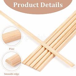 Bastelstöcke aus Holz&nbsp;DIY-WH0430-360D