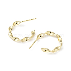 Clous d'oreilles en 925 argent sterling&nbsp;EJEW-K258-22G