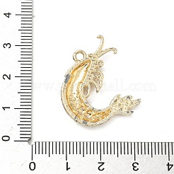 Legierung rhinestone-anhänger&nbsp;PALLOY-P313-12C-G