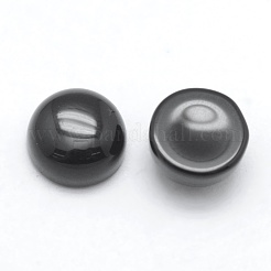 Natürlichen Obsidian cabochons&nbsp;G-E492-H-16
