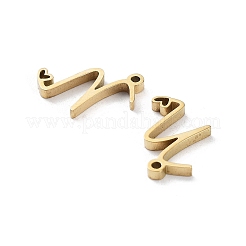 Breloques en acier inoxydable 304&nbsp;STAS-M327-02G-N