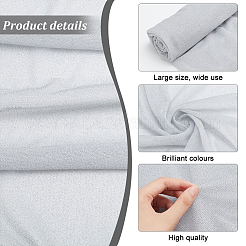 Tejido elástico de poliéster spandex&nbsp;DIY-WH0002-57D