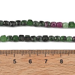 Natürliche Rubin in Zoisit Perlen Stränge&nbsp;G-D103-C07