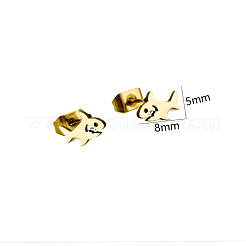 Orecchini a bottone in acciaio inossidabile 304&nbsp;FS-WG85980-03