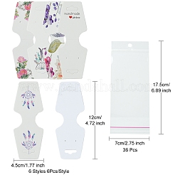 36 pz 6 stili di cartoncino ripiegabile su carta da appendere&nbsp;CDIS-FS0001-13