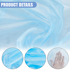 2 m Polyester-Organza-Stoffe&nbsp;DIY-WH20031-072B