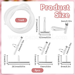 4 style de convertisseur broche en laiton vers pendentif&nbsp;FIND-DR0002-36A