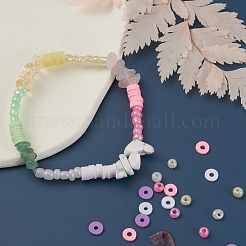15 Art handgemachte Polymertonperlen&nbsp;CLAY-YW0001-35