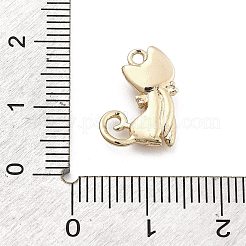 Ottone micro spianare pendenti zirconi&nbsp;LS-KK-M306-06G-08