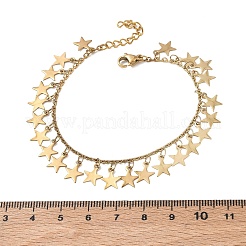 Charm-Armbänder aus 304 Edelstahl für Damen&nbsp;BJEW-D466-06G