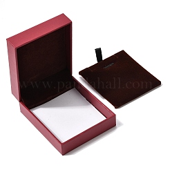 Schmuckverpackungsschachteln aus Pappe mit Schaumstoffeinlage für Anhänger&nbsp;CBOX-F007-01B