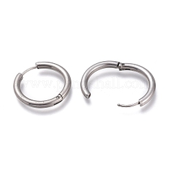 Orecchini a cerchio huggie in acciaio inossidabile 201 anti-ossidazione&nbsp;EJEW-O095-05-06