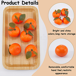 Mini-Schaumimitat orange&nbsp;DJEW-CN0001-30A