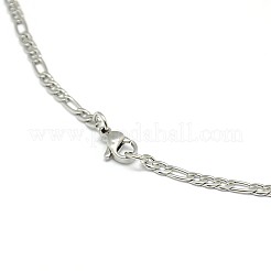 Realizzazione di collana con catena figaro in acciaio inossidabile 304&nbsp;STAS-A028-N022