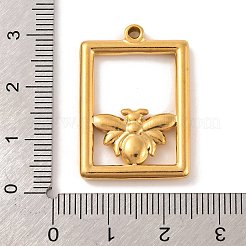 Pendentifs en acier inoxydable 304 avec placage ionique (IP)&nbsp;STAS-N103-169G