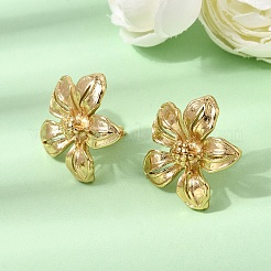 Boucles d'oreilles à tige en acier inoxydable 304 pour femmes&nbsp;SA-CBAF6AD-18G-D