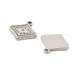 Anhänger aus 304 Edelstahl&nbsp;STAS-B099-07P